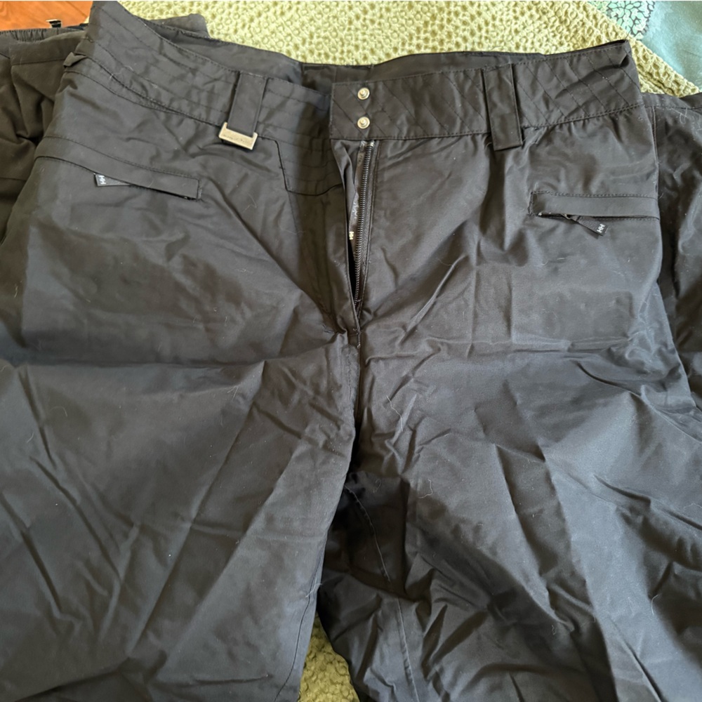 Helly Hansen women's Black Ski Pants with Subtle Logo